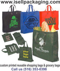 Reusable shopping bags & reusable grocery bags Custom printed reusable shopping bags & reusable grocery bags