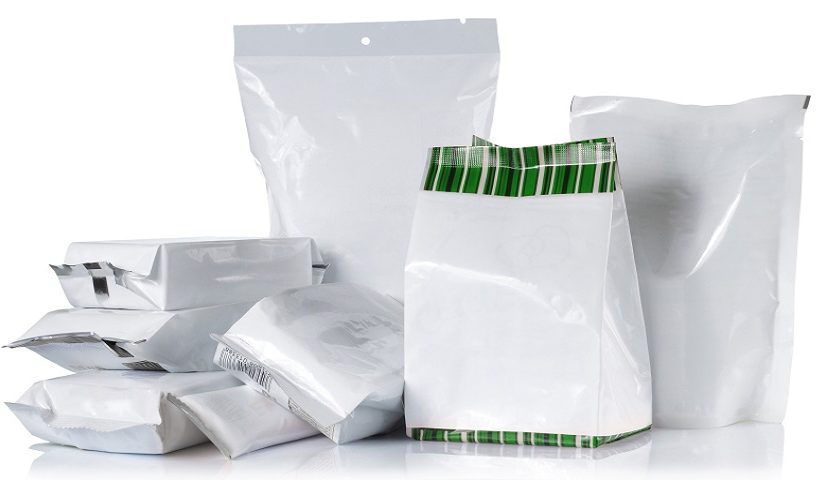 Reusable Plastic Carrier Bag - Lets Save it Together Print
