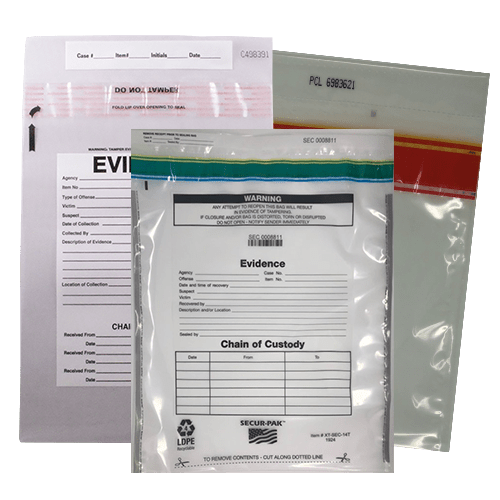 Heat-Seal Evidence Bags