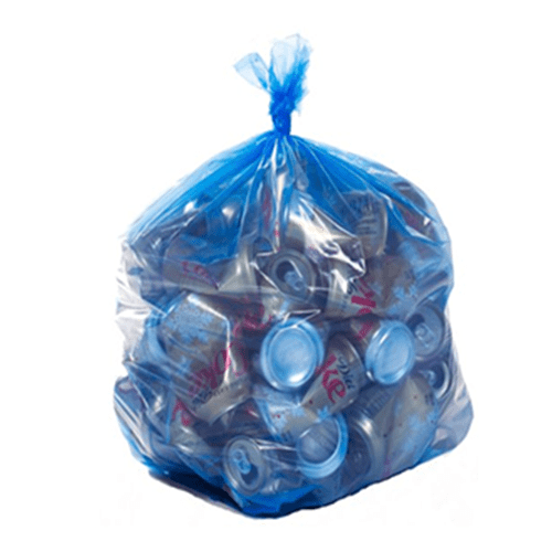 Clear Recycling Bags - Dependable Plastic