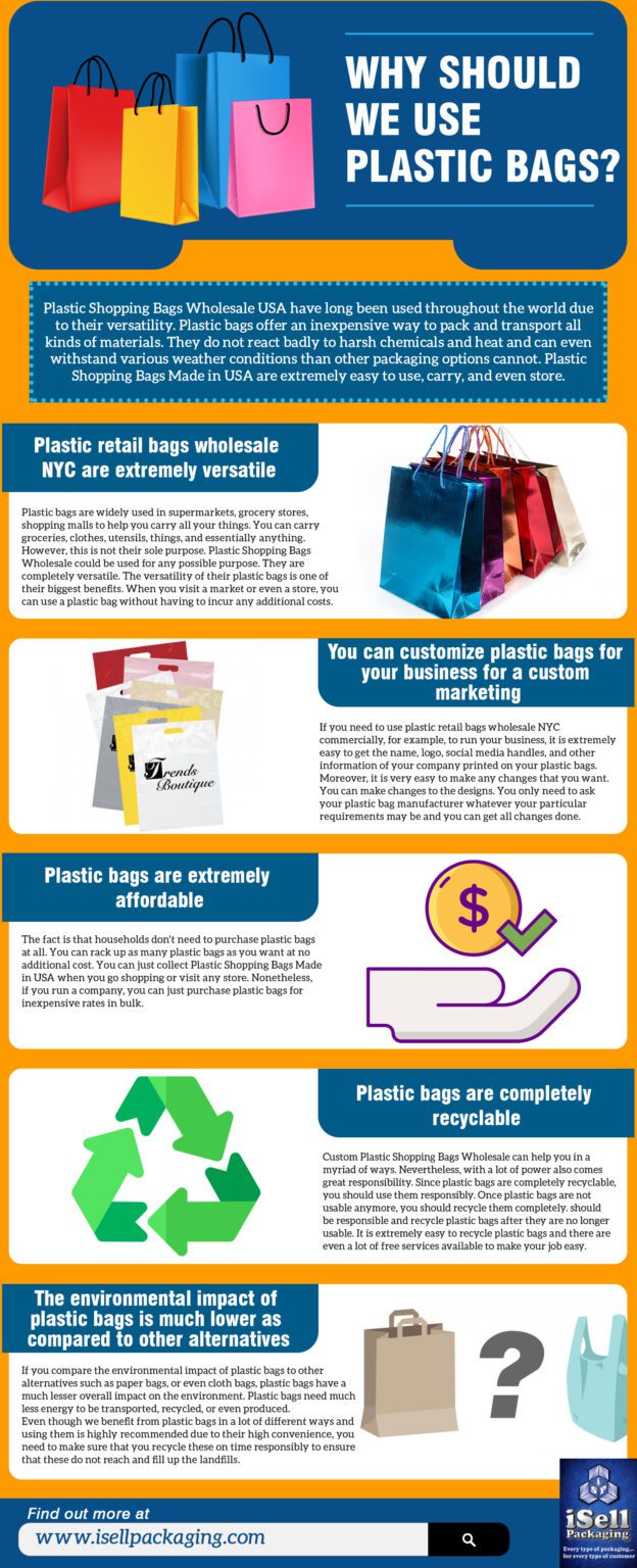 Why Should We Use Plastic Bags? Benefits of Plastic Bags